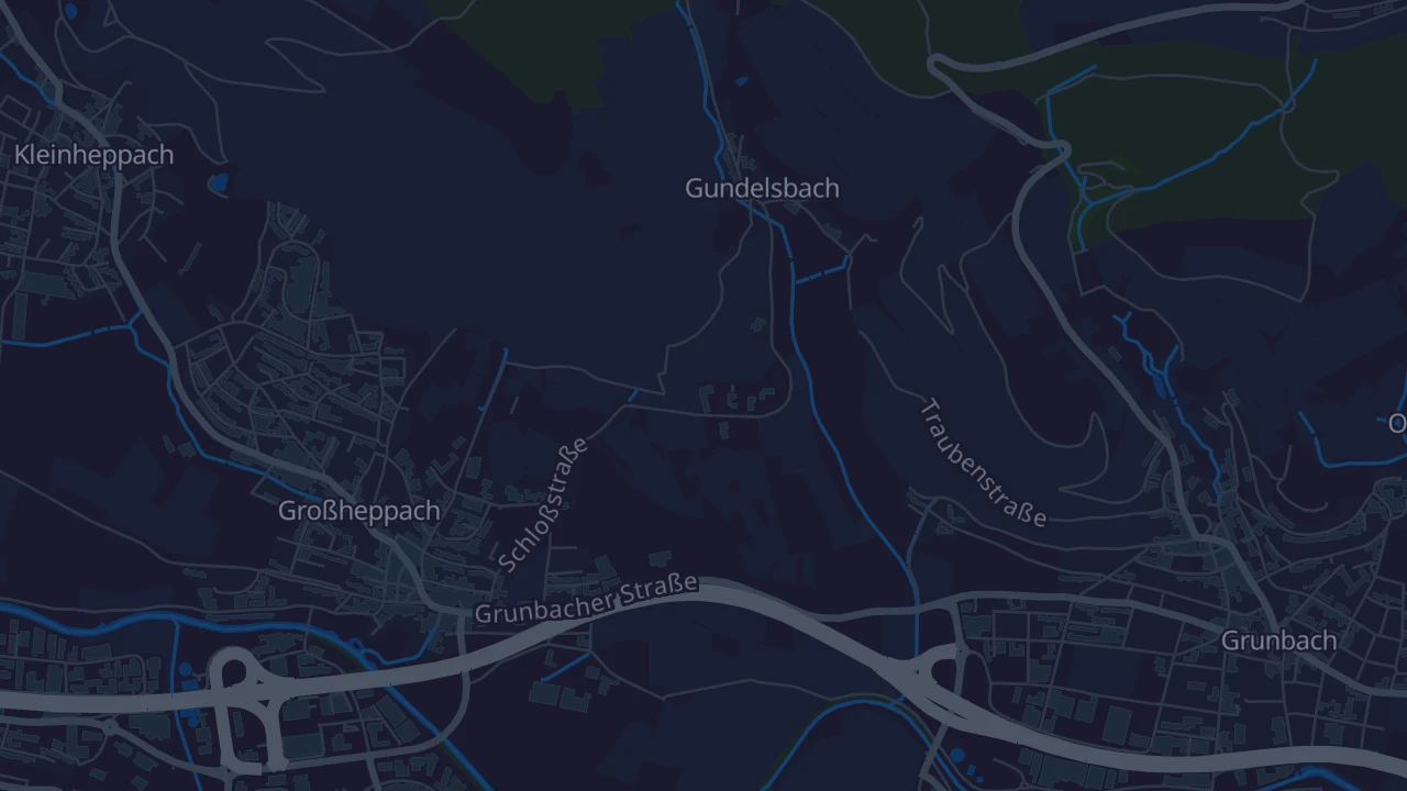 Karte von Weinstadt-Großheppach