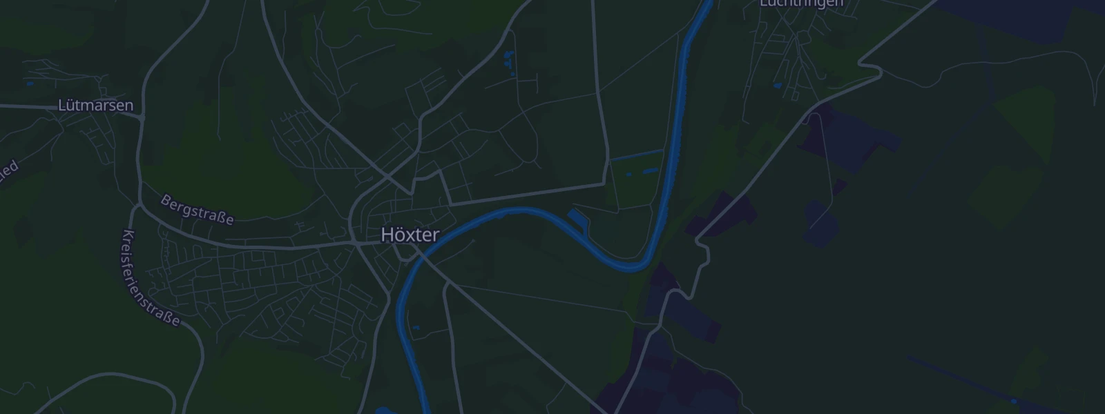 Karte von Höxter