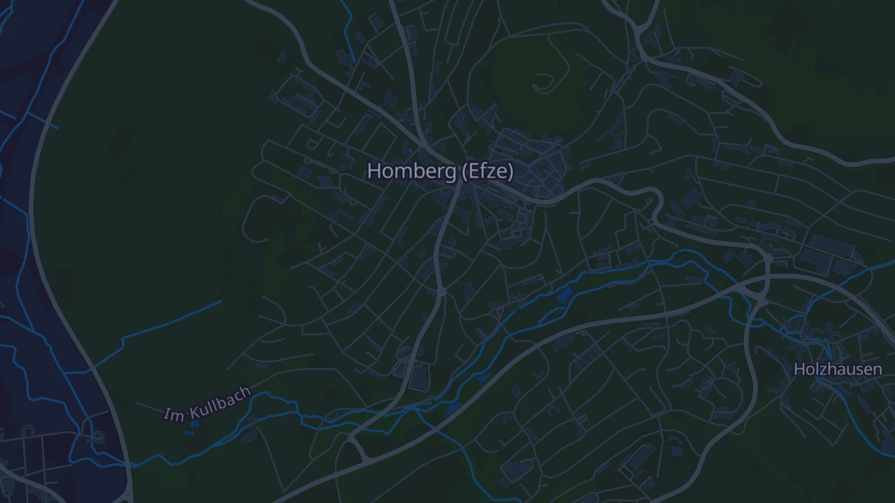 Karte von Homberg (Efze)