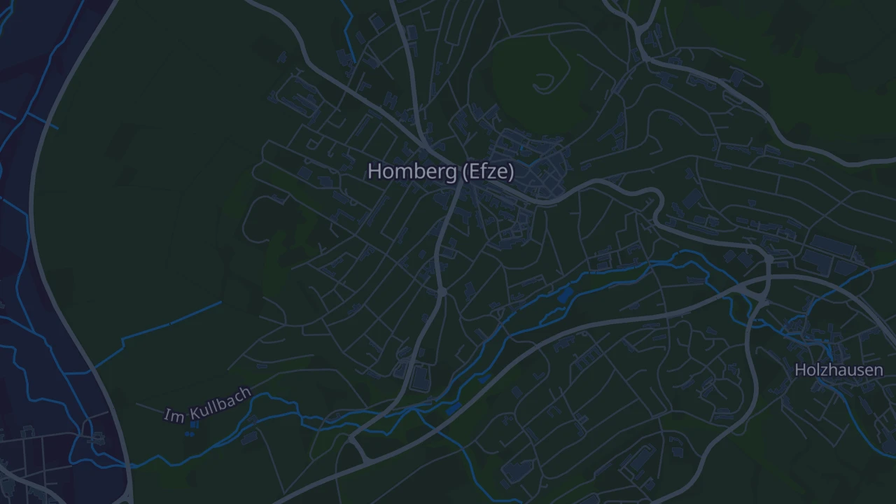Karte von Homberg (Efze)