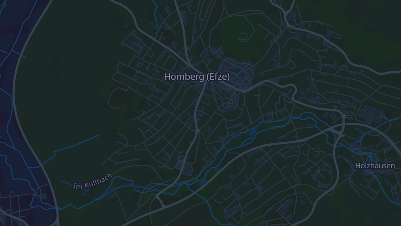 Karte von Homberg (Efze)