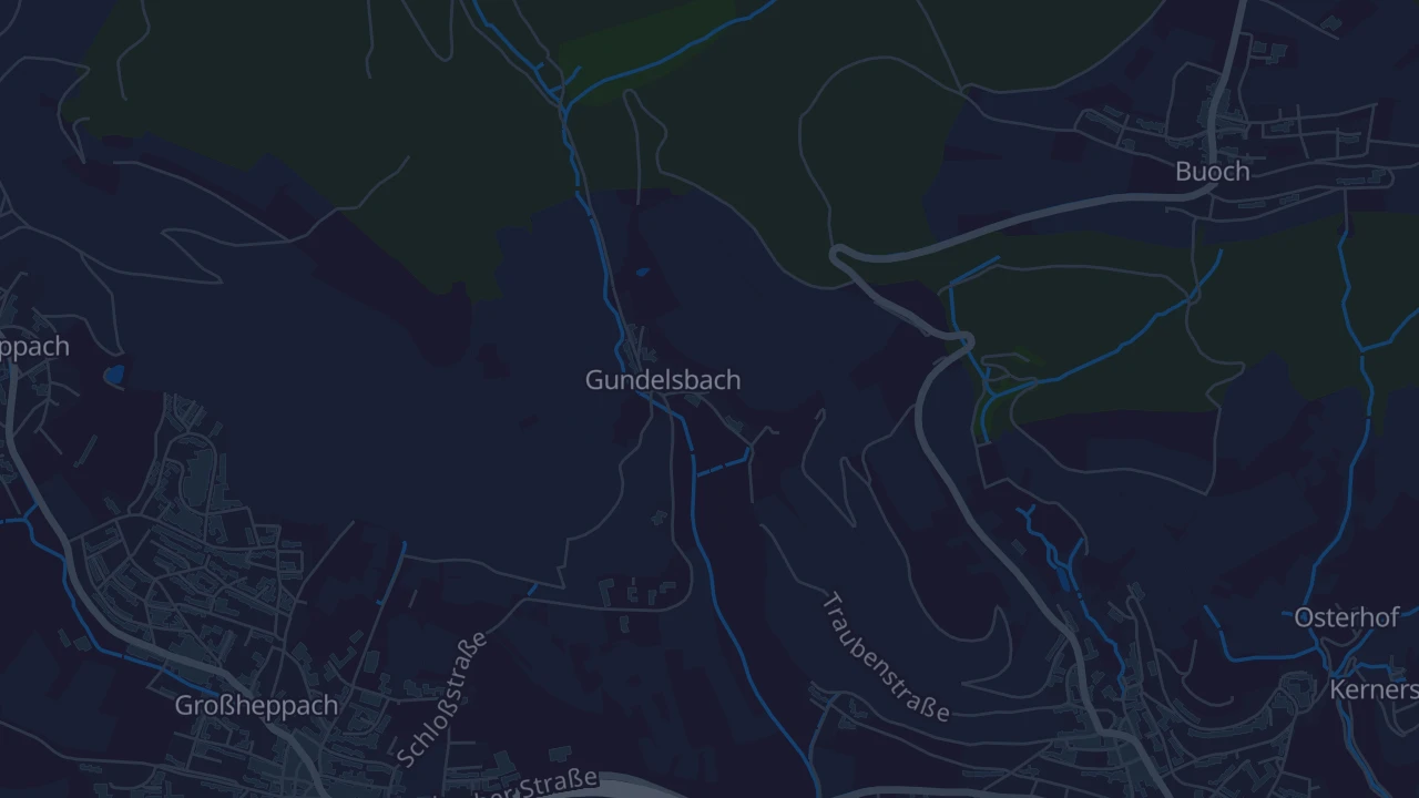 Karte von Großheppach