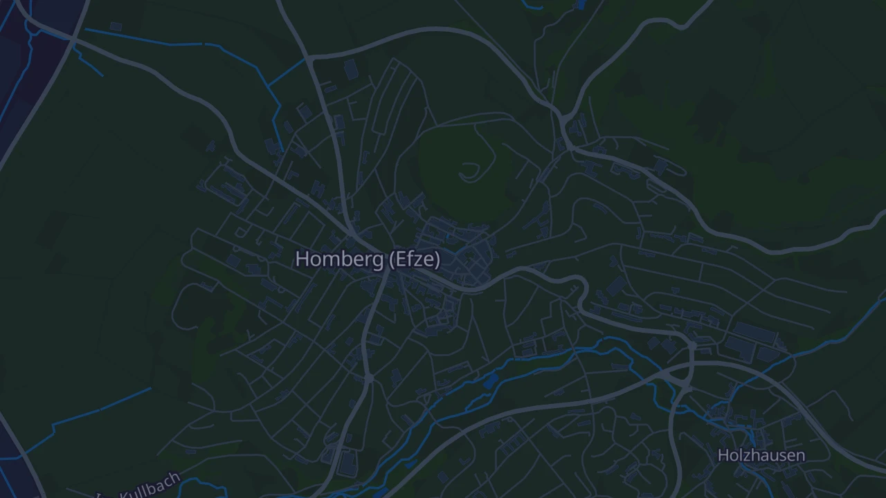 Karte von Homberg (Efze)