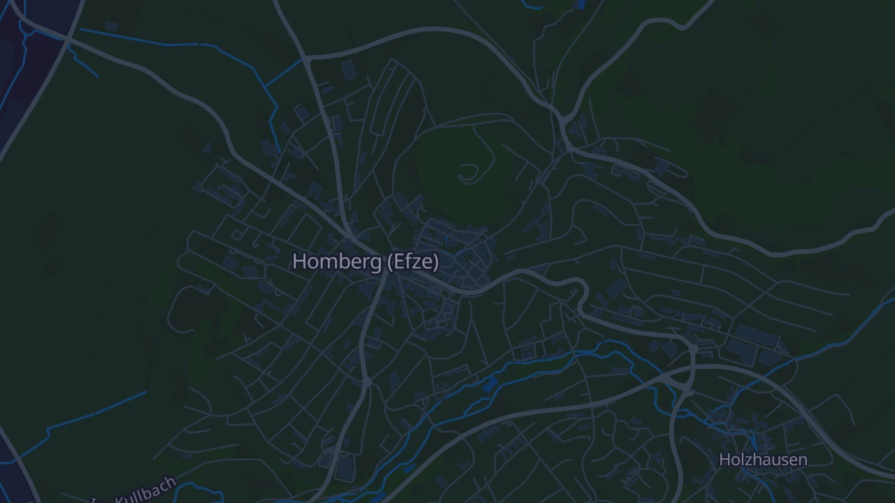 Karte von Homberg (Efze)