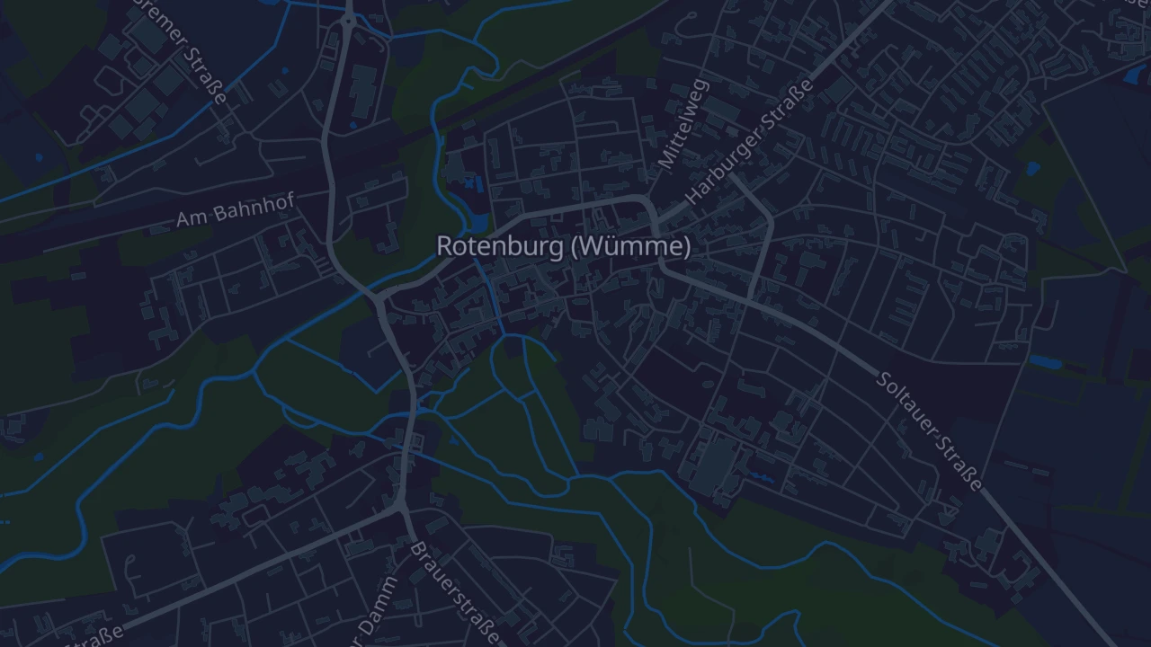 Karte von Rotenburg (Wümme)
