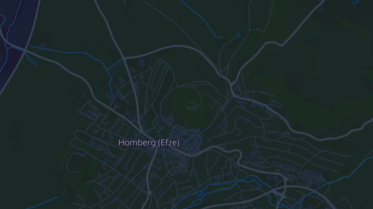 Karte von Homberg (Efze)