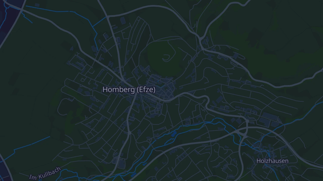 Karte von Homberg (Efze)