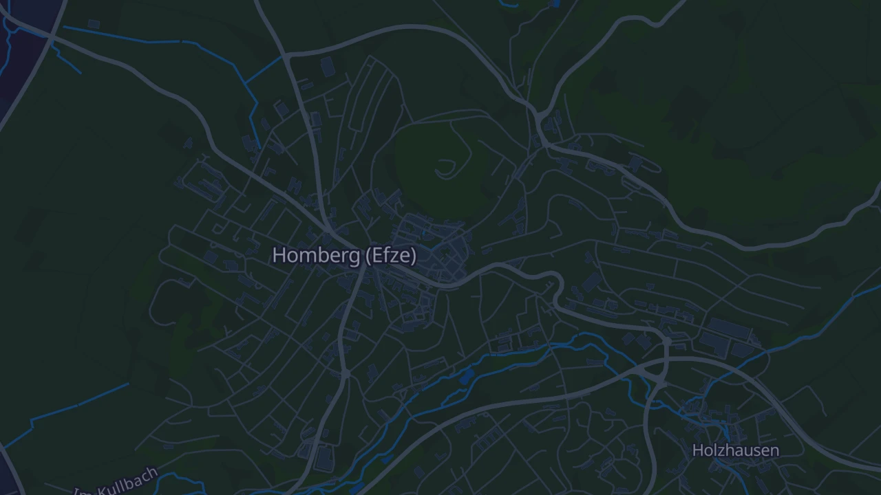 Karte von Homberg (Efze)