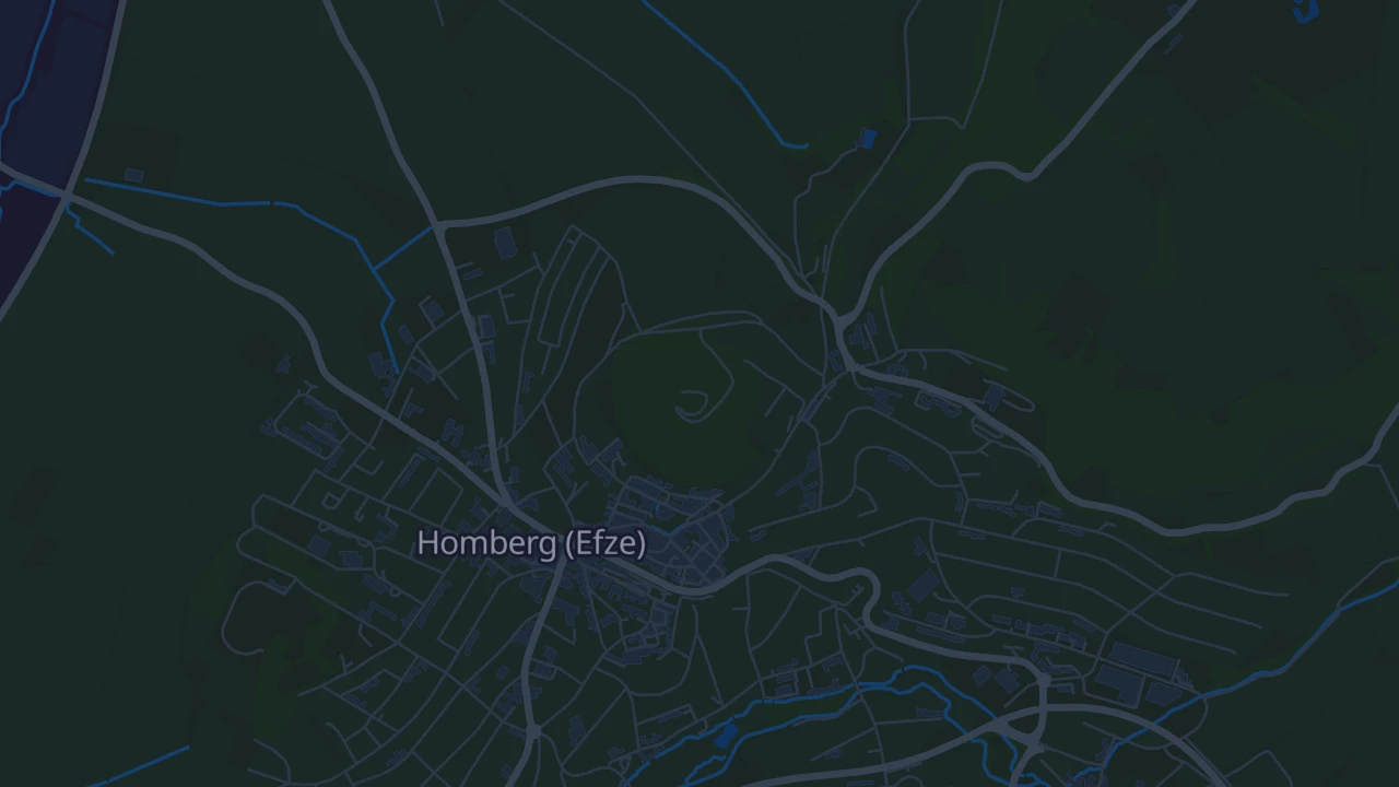 Karte von Homberg (Efze)