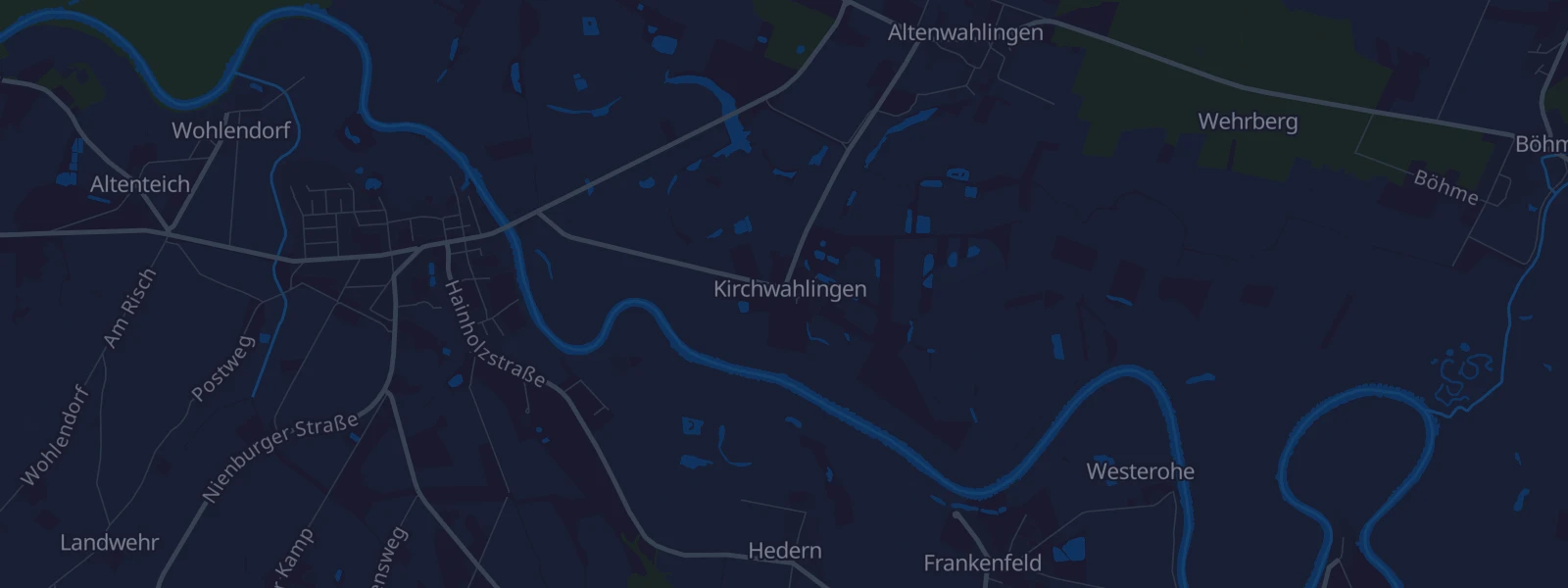 Karte von Kirchwahlingen