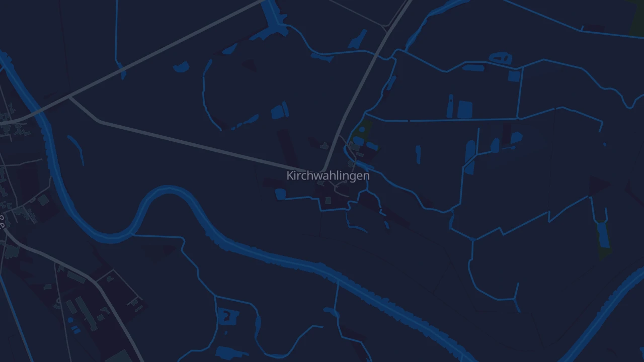 Karte von Kirchwahlingen