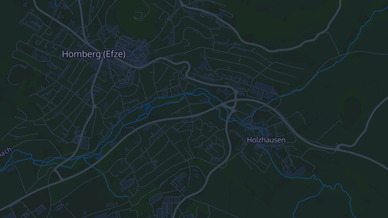 Karte von Homberg (Efze)