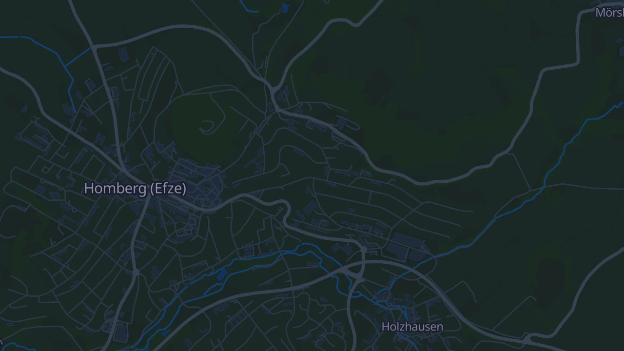 Karte von Homberg (Efze)