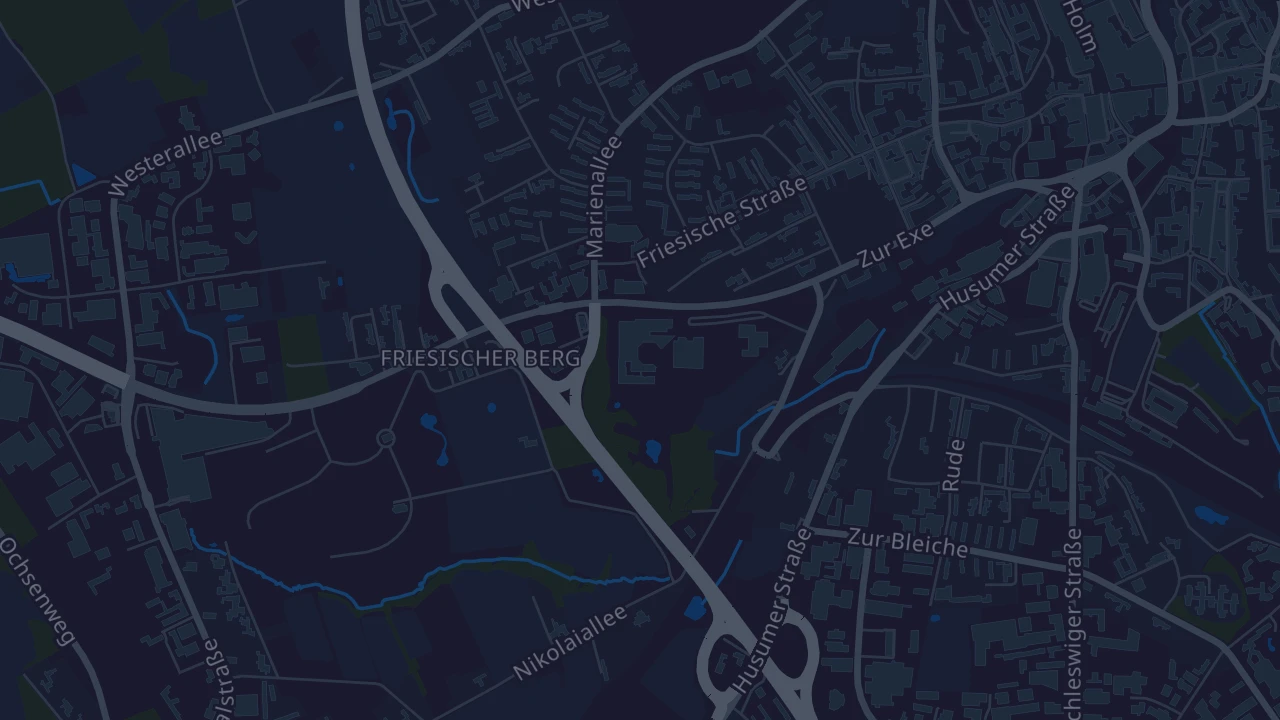 Karte von Flensburg