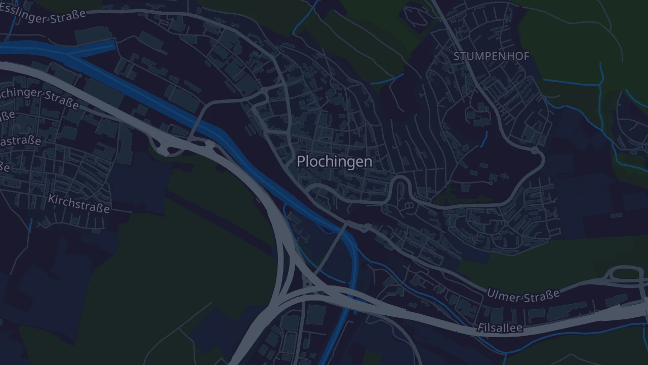 Karte von Plochingen