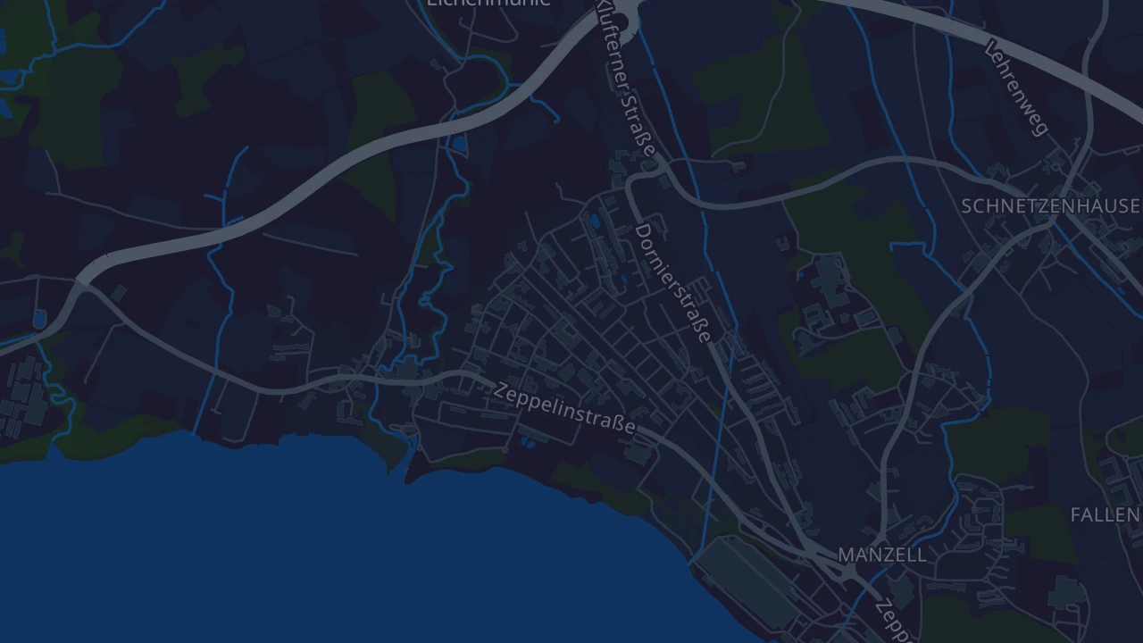 Karte von Friedrichshafen