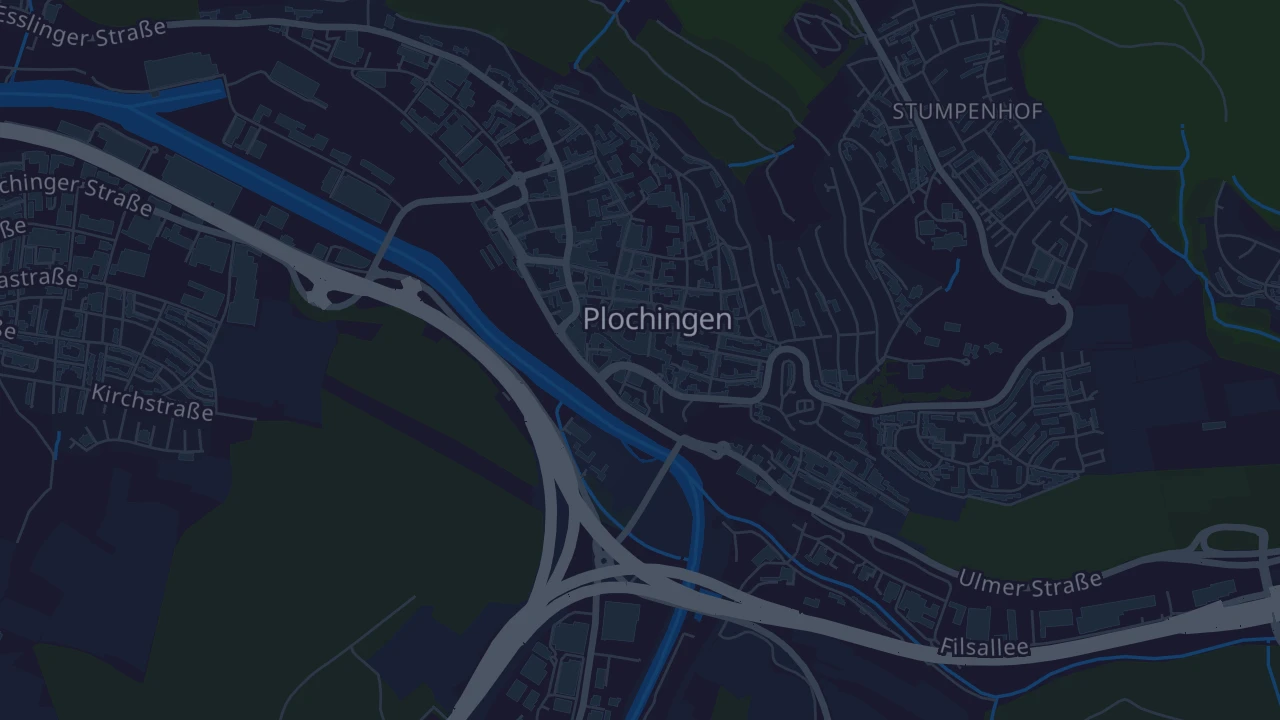 Karte von Plochingen