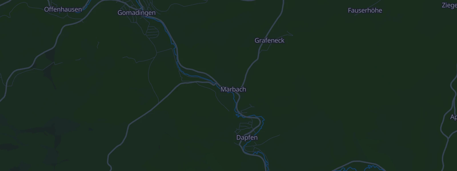 Karte von Dapfen