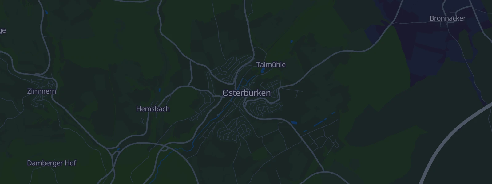 Karte von Osterburken