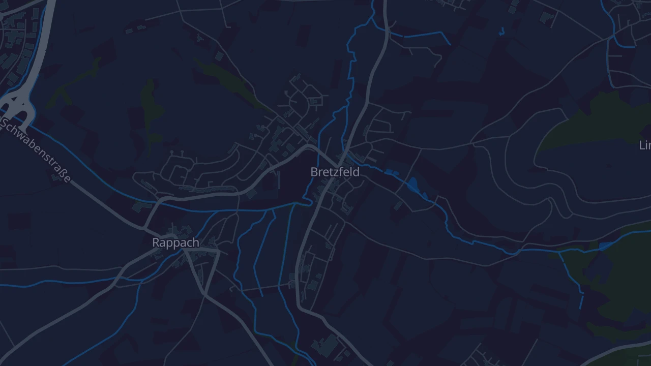 Karte von Bretzfeld