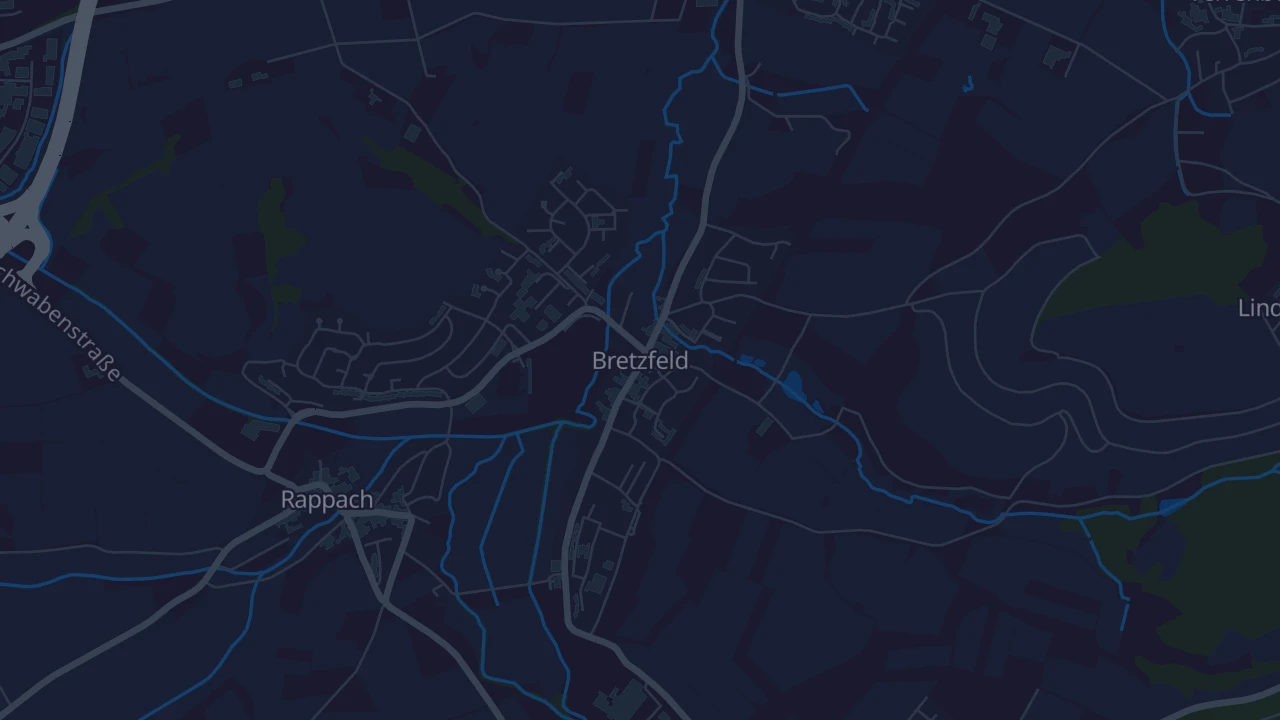 Karte von Bretzfeld