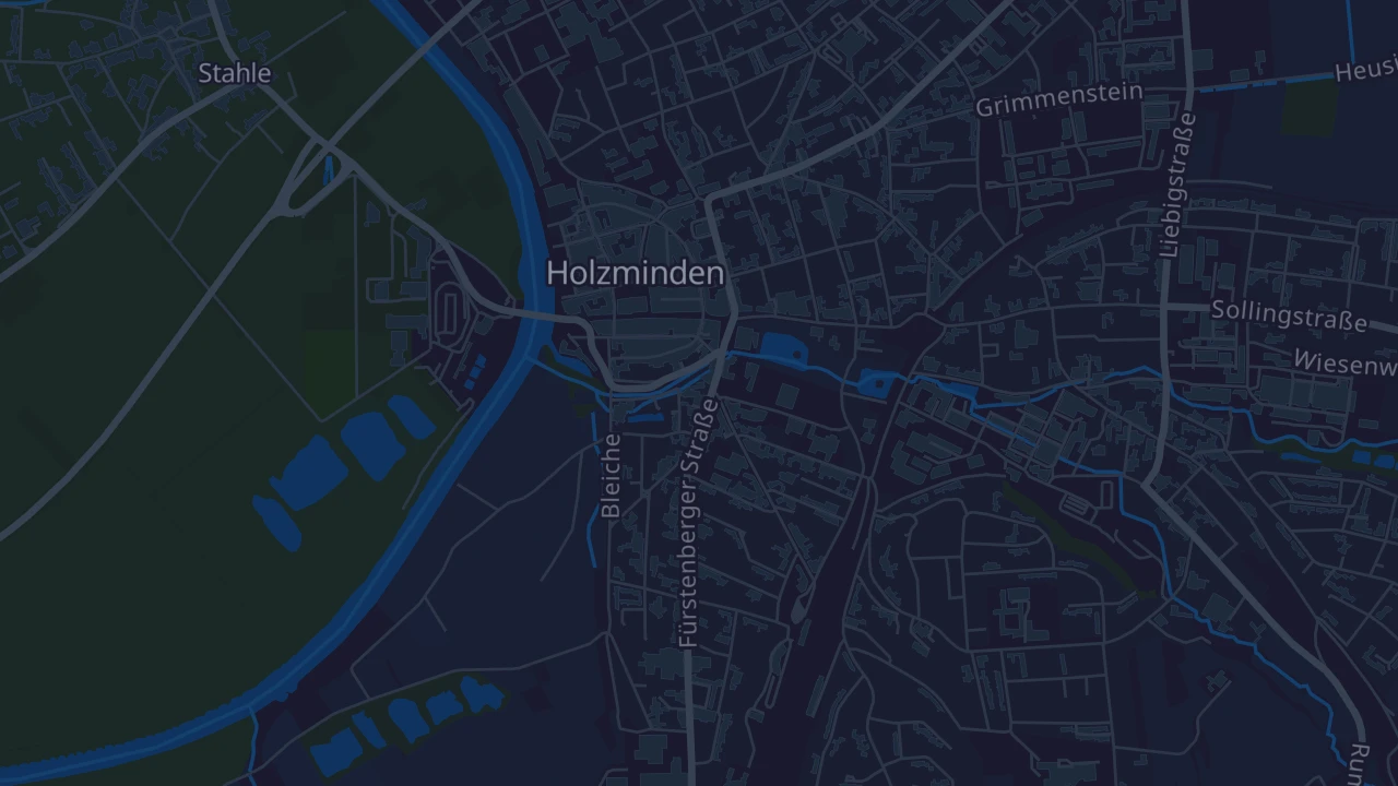 Karte von Holzminden