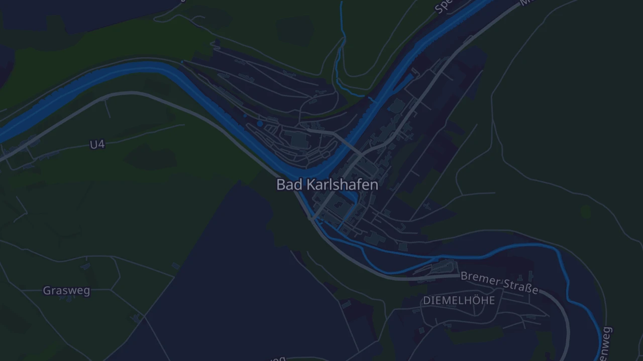 Karte von Bad Karlshafen
