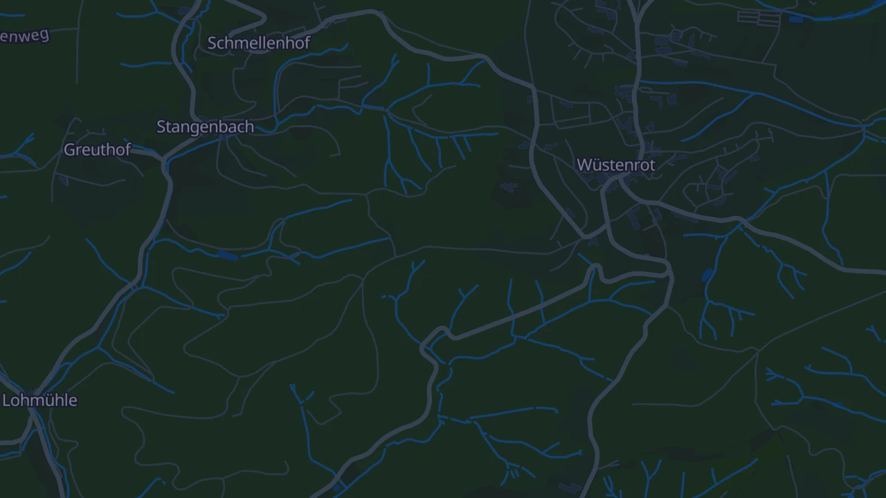 Karte von Wüstenrot