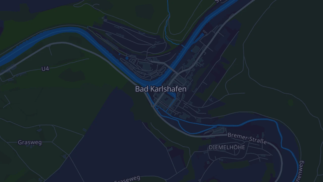 Karte von Bad Karlshafen