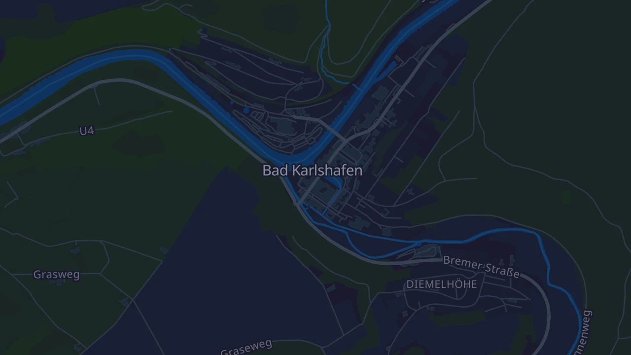 Karte von Bad Karlshafen