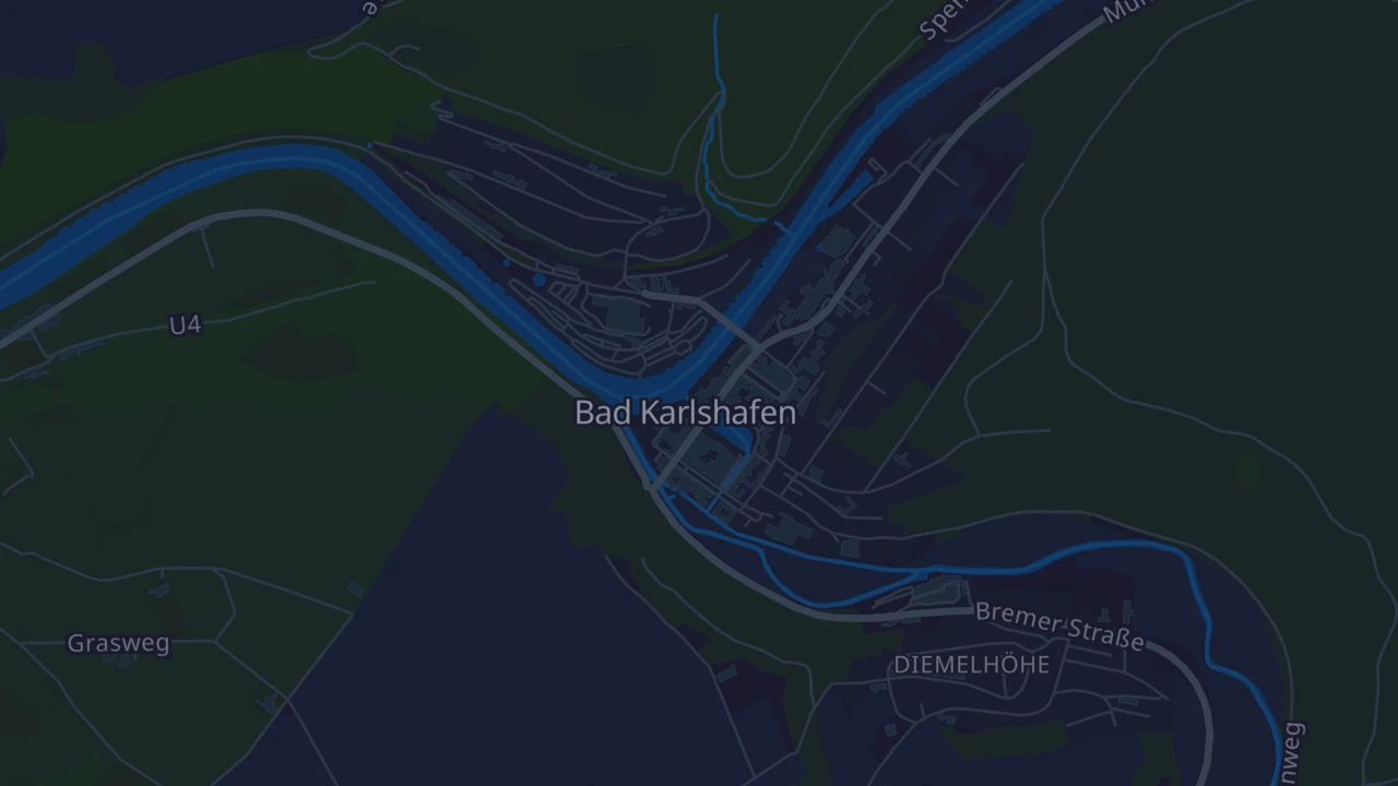 Karte von Bad Karlshafen