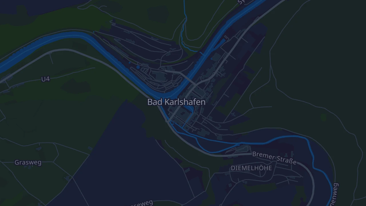 Karte von Bad Karlshafen