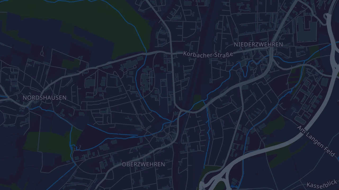 Karte von Kassel