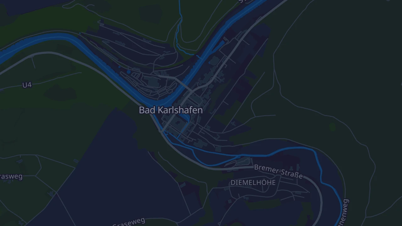 Karte von Bad Karlshafen