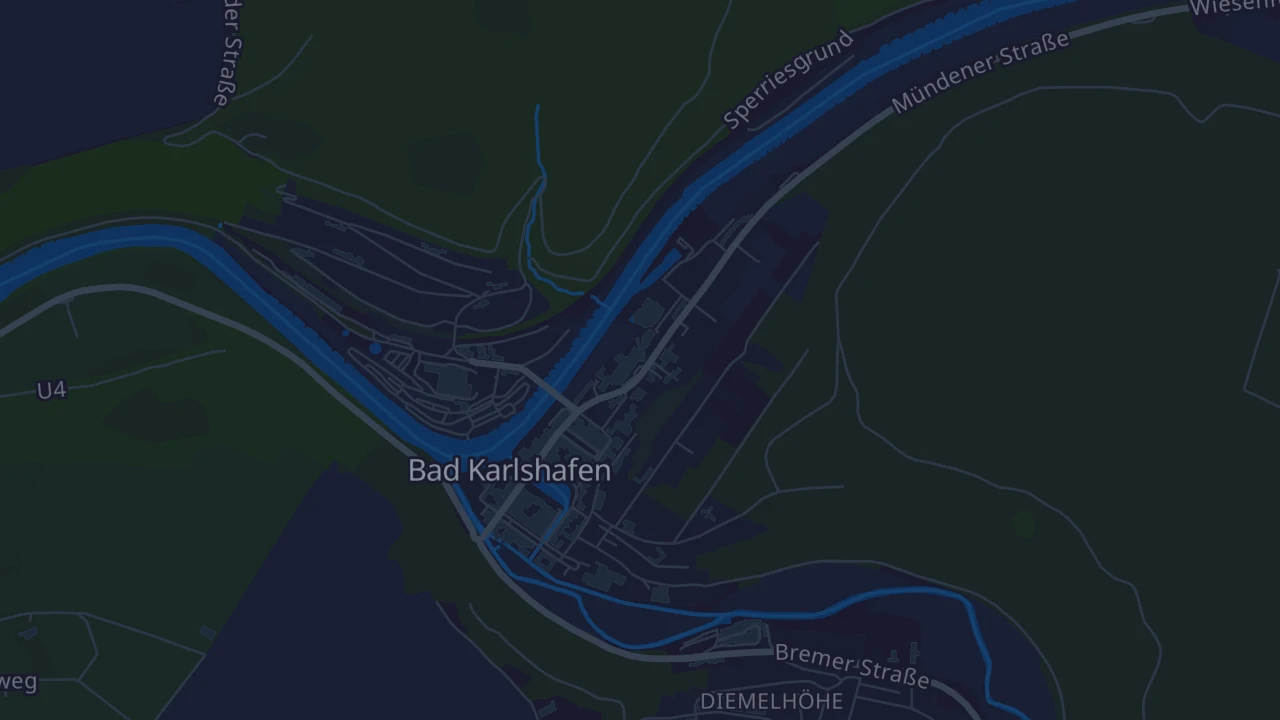 Karte von Bad Karlshafen