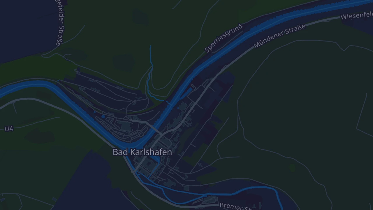 Karte von Bad Karlshafen