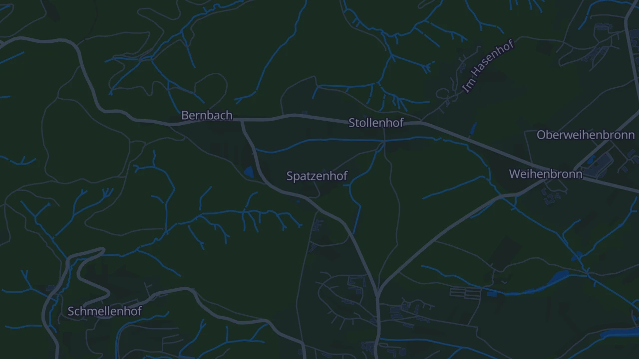 Karte von Wüstenrot