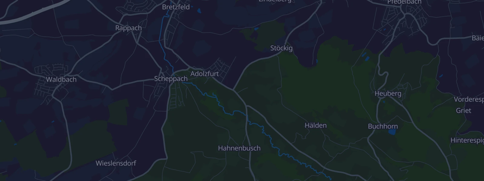 Karte von Bretzfeld-Adolzfurt