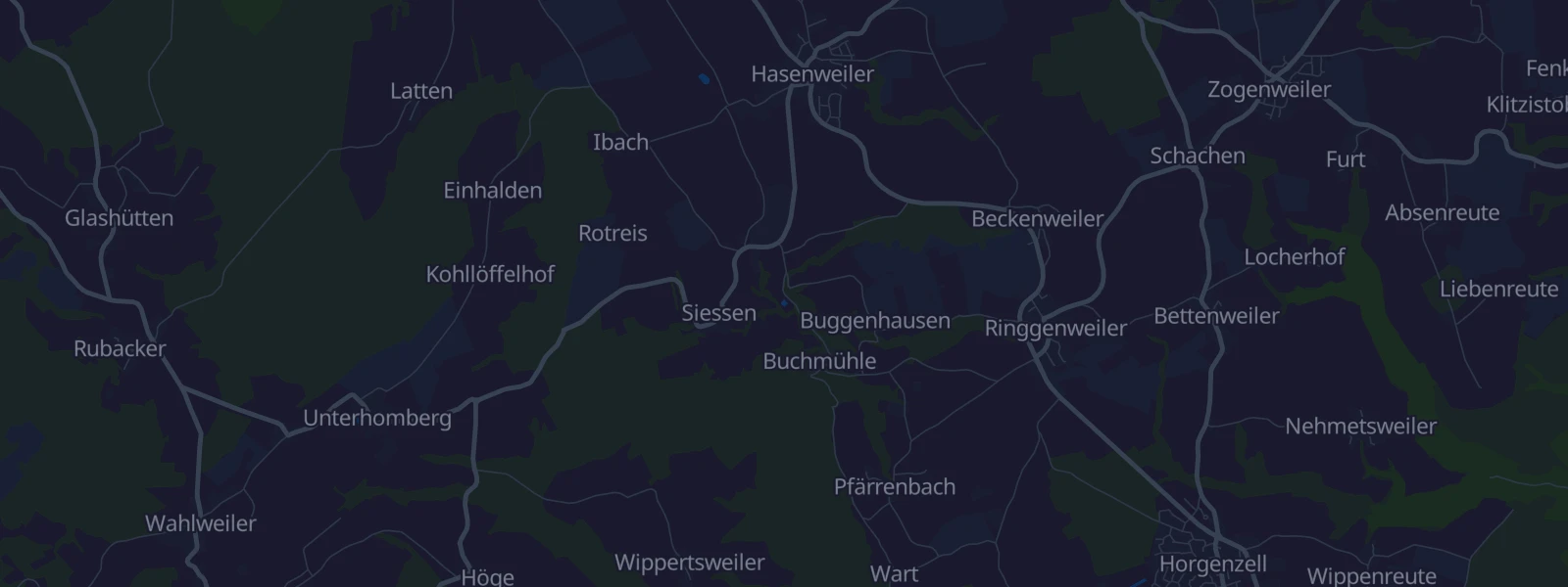 Karte von Hasenweiler