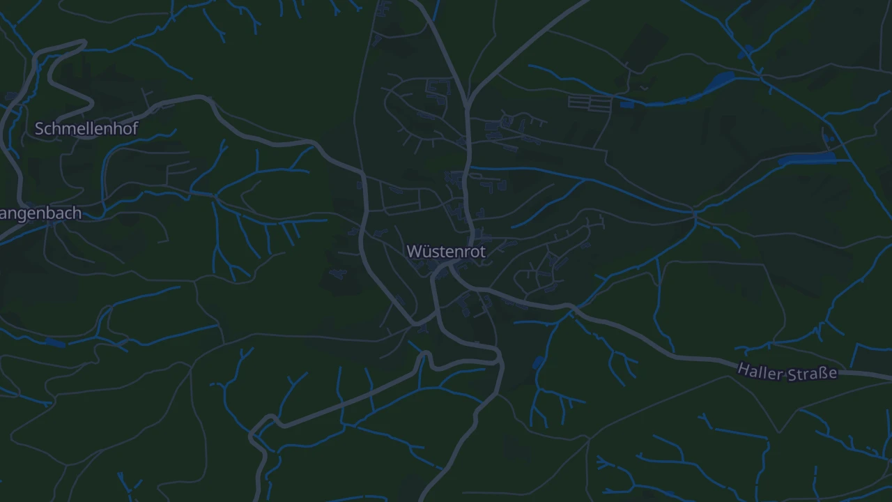 Karte von Wüstenrot
