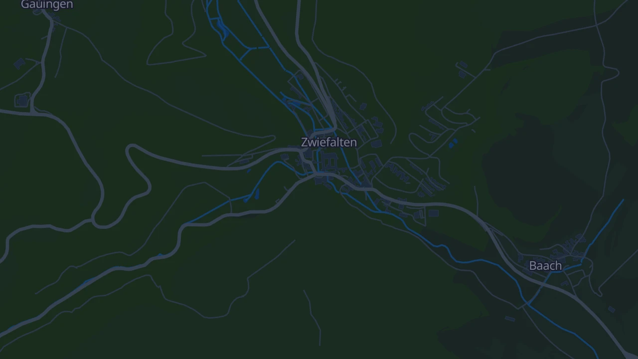 Karte von Zwiefalten