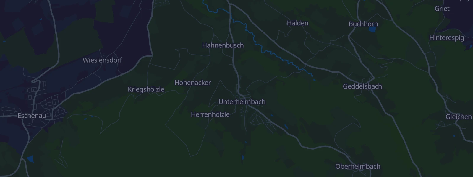 Karte von Unterheimbach
