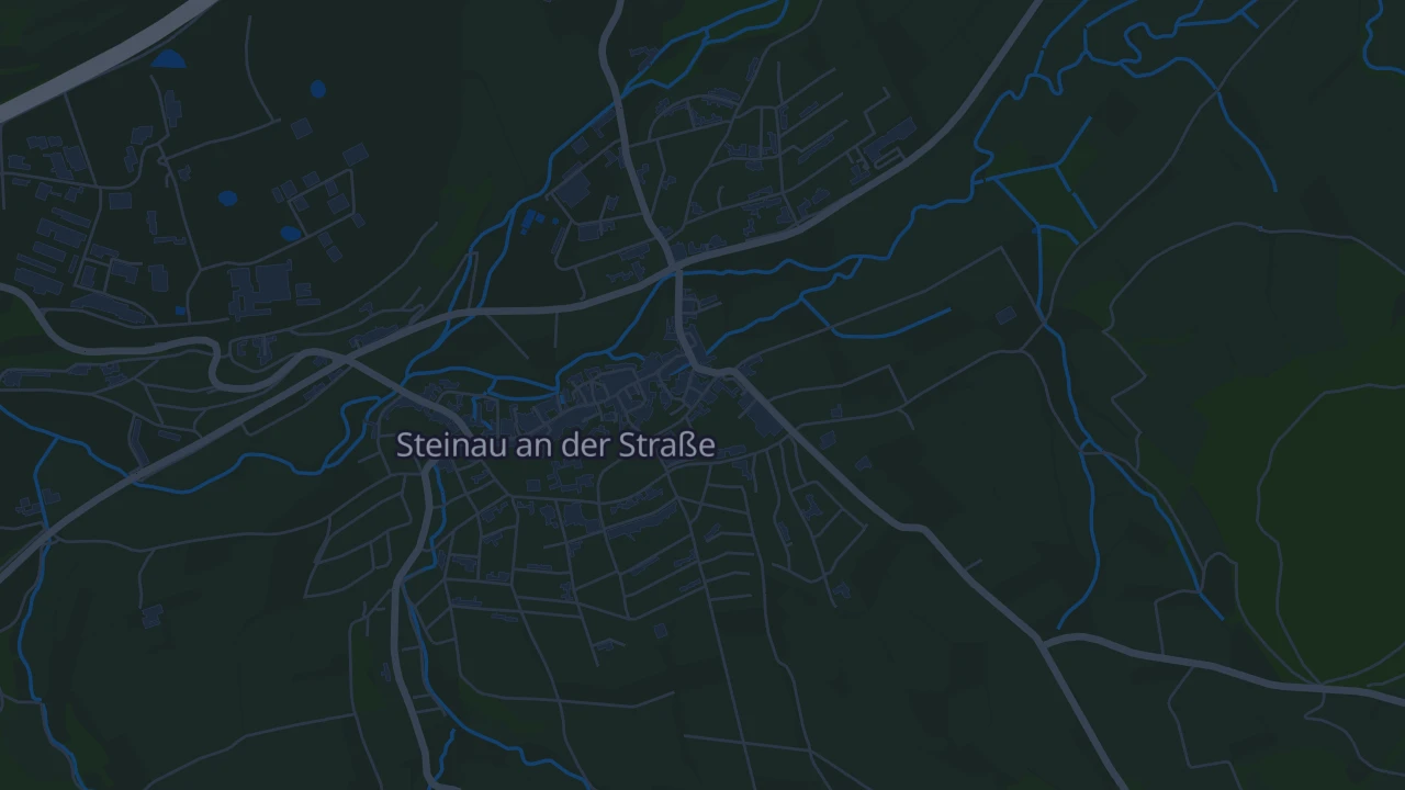 Karte von Steinau an der Straße