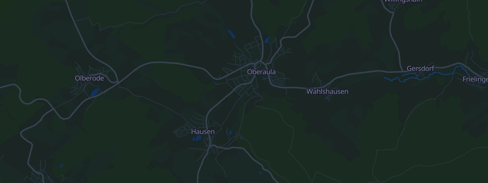 Karte von Oberaula