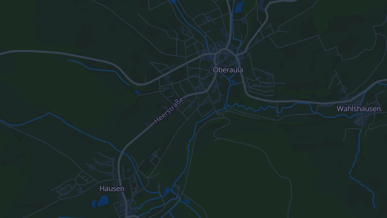 Karte von Oberaula