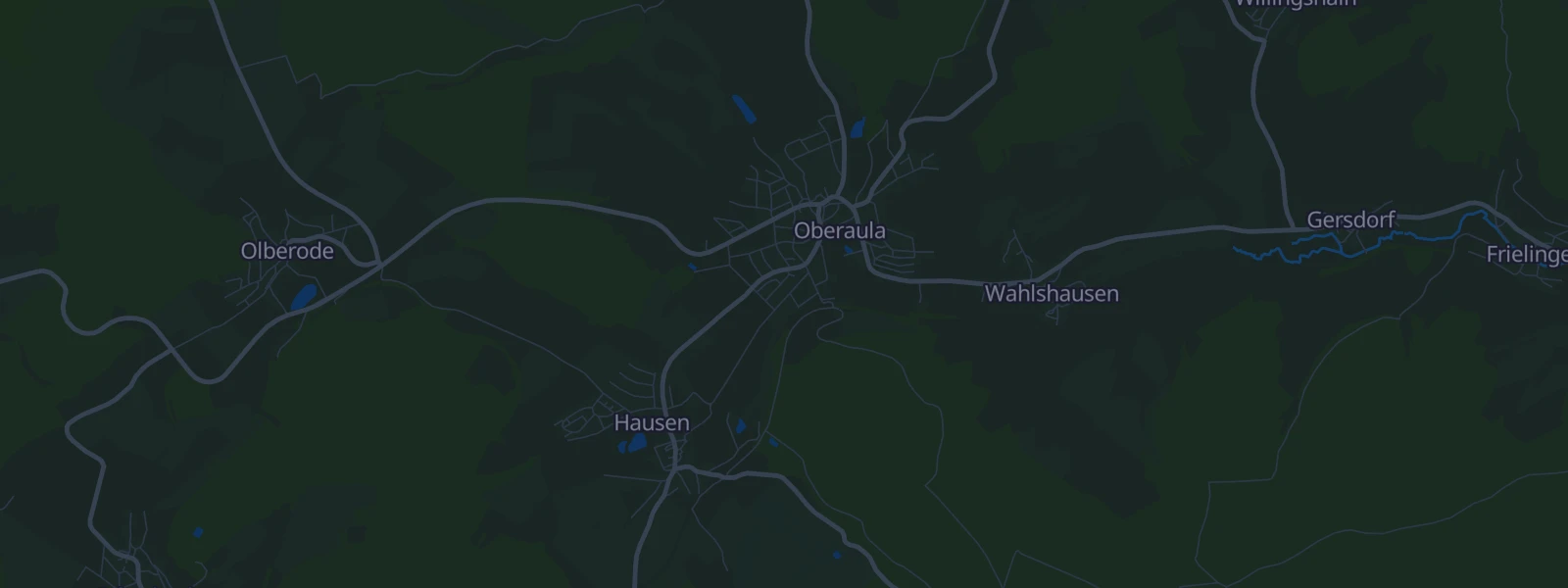 Karte von Oberaula