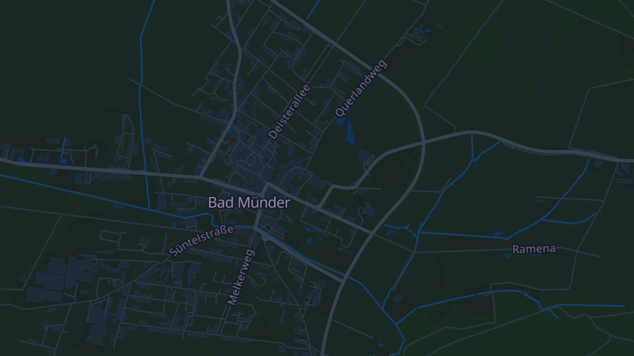 Karte von Bad Münder am Deister