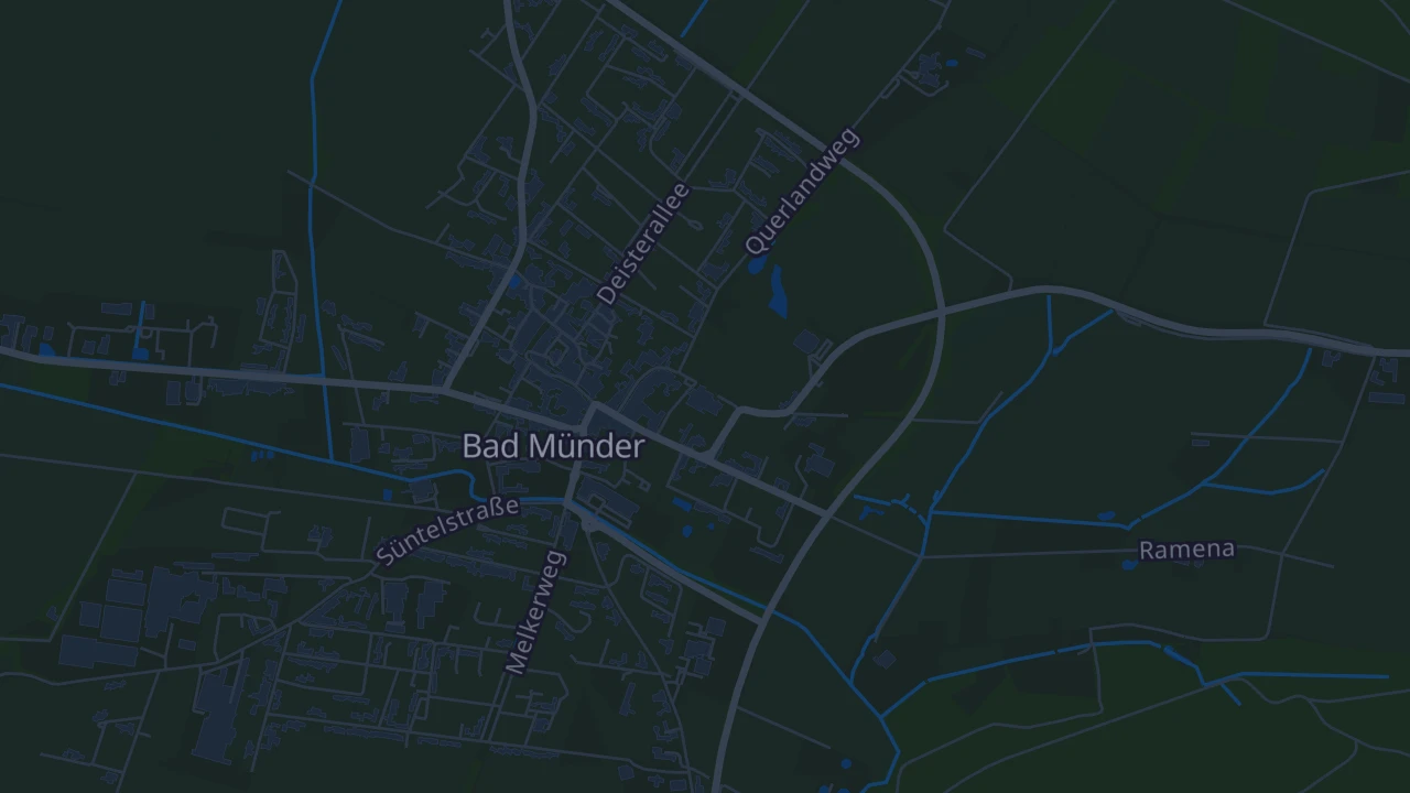 Karte von Bad Münder am Deister
