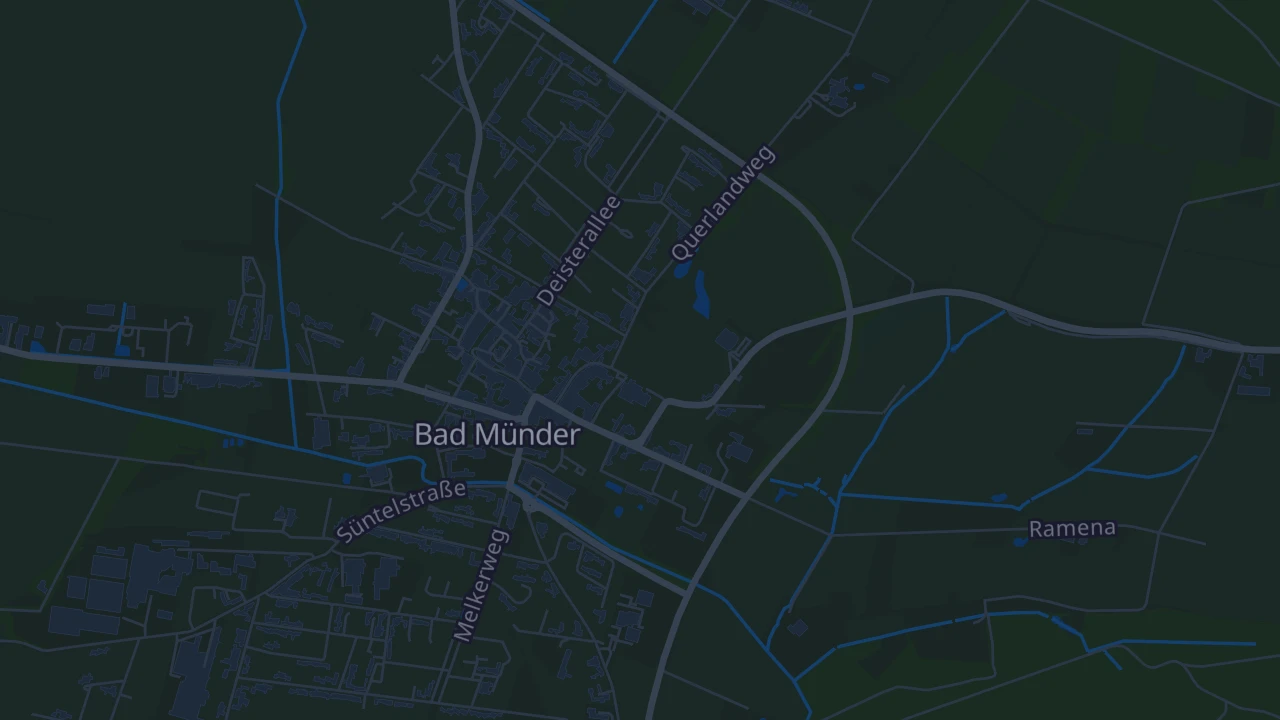 Karte von Bad Münder am Deister