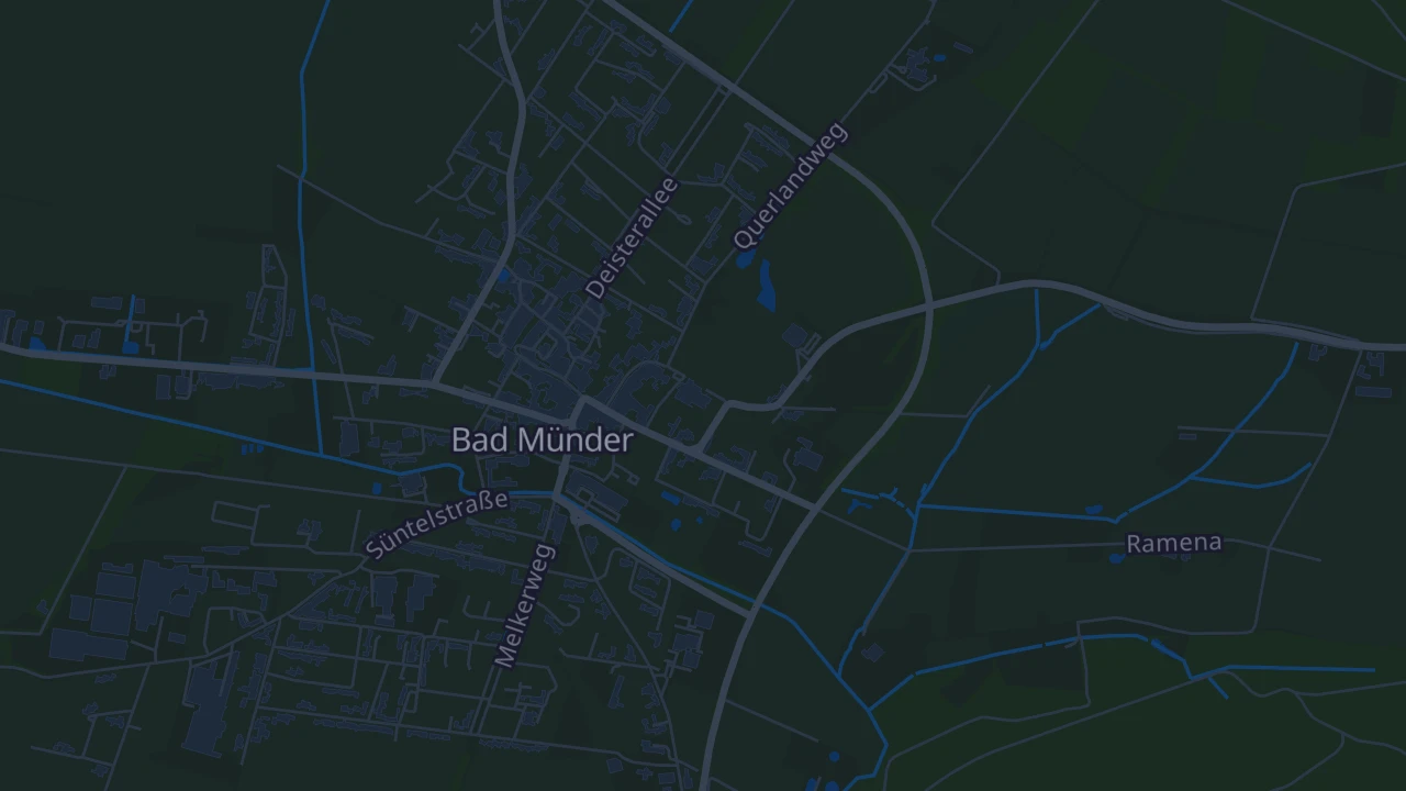 Karte von Bad Münder am Deister